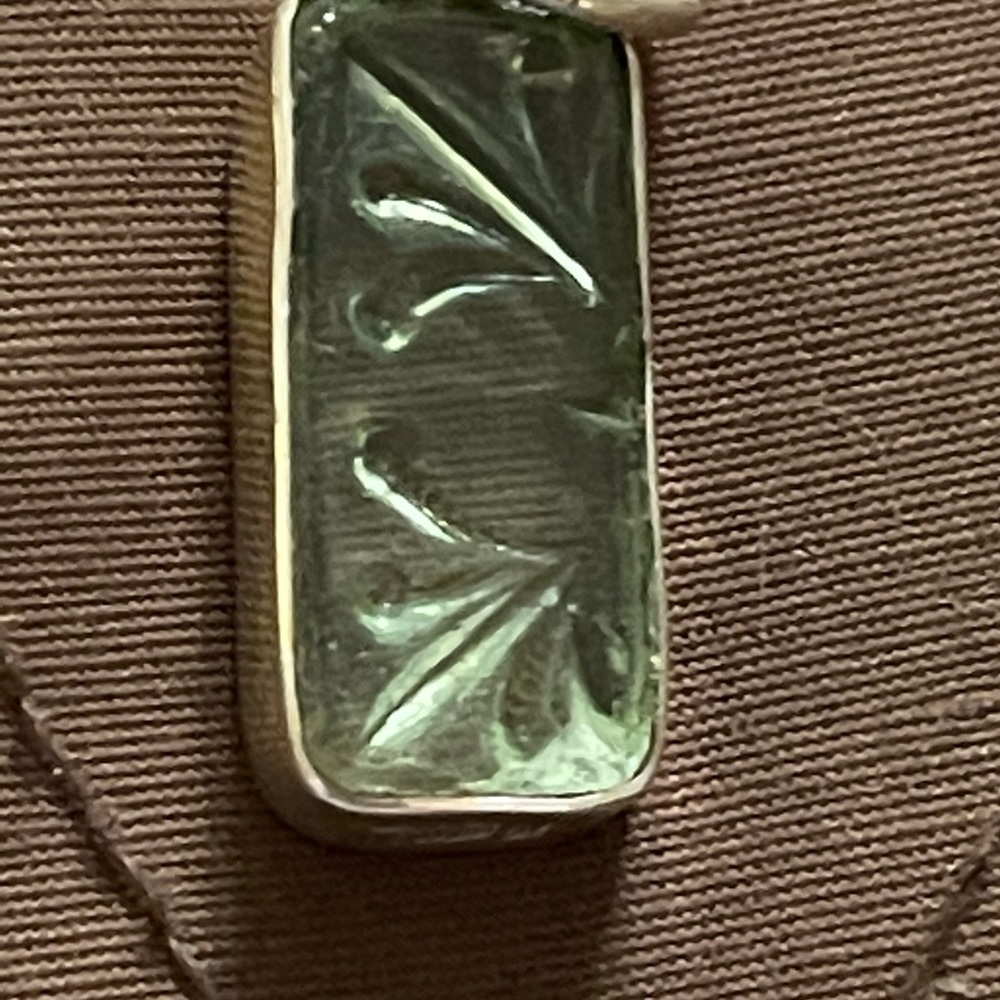 Beautiful sterling silver (marked) pendant.